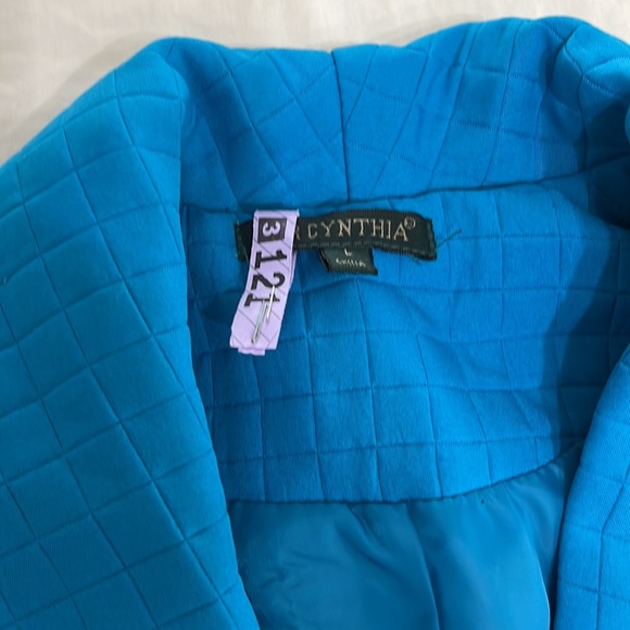Turquoise blue jacket great shape - Picture 2 of 2
